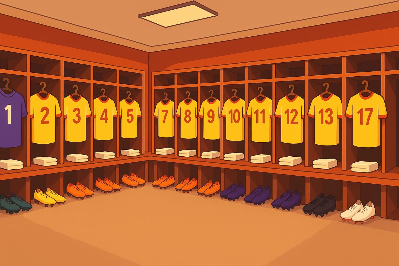 Szatnia piłkarska Football & Fun Kubinho